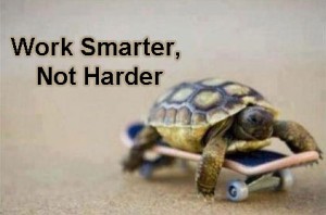 Work Smarter, Not Harder