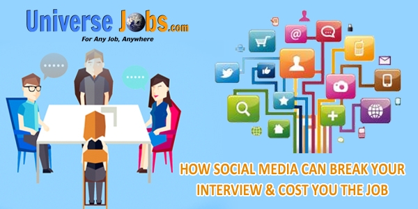 How can Social Media Break an Interview?