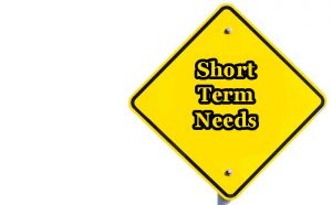 Overvalue Short Term Needs