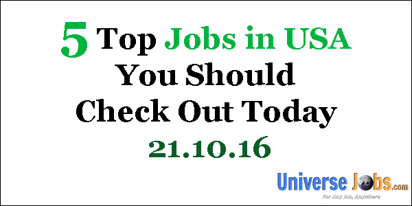 5 Top Jobs in USA You Should Check Out Today