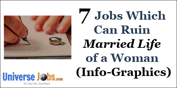 7 Jobs Which Can Ruin Married Life of a Woman