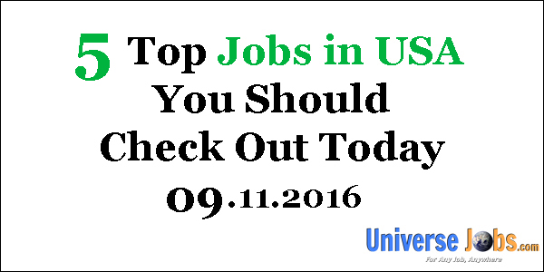 5 Top Jobs in USA You Should Check Out Today