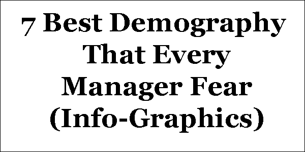 7 Best Demography That Every Manager Fear (Info-Graphics)