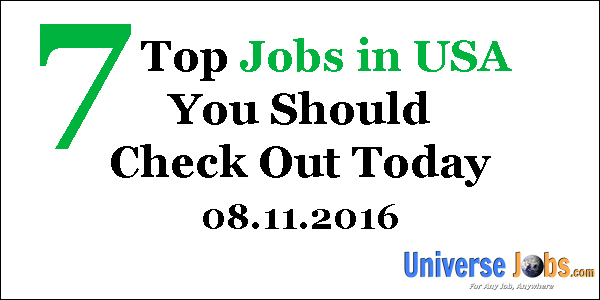 7 Top Jobs in USA You Should Check Out Today