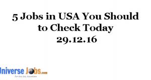 5 Jobs in USA You Should to Check Today