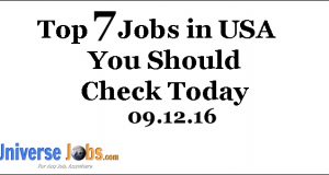 Top 7 Jobs in USA You Should to Check Today 09.12