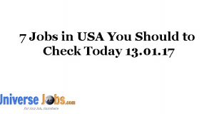 7 Jobs in USA You Should to Check Today 13.01