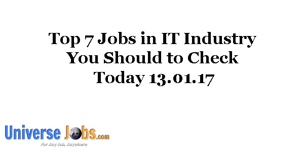Top 7 Jobs in IT Industry You Should to Check Today 13
