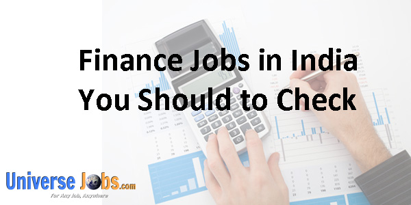 1 Finance Jobs in India